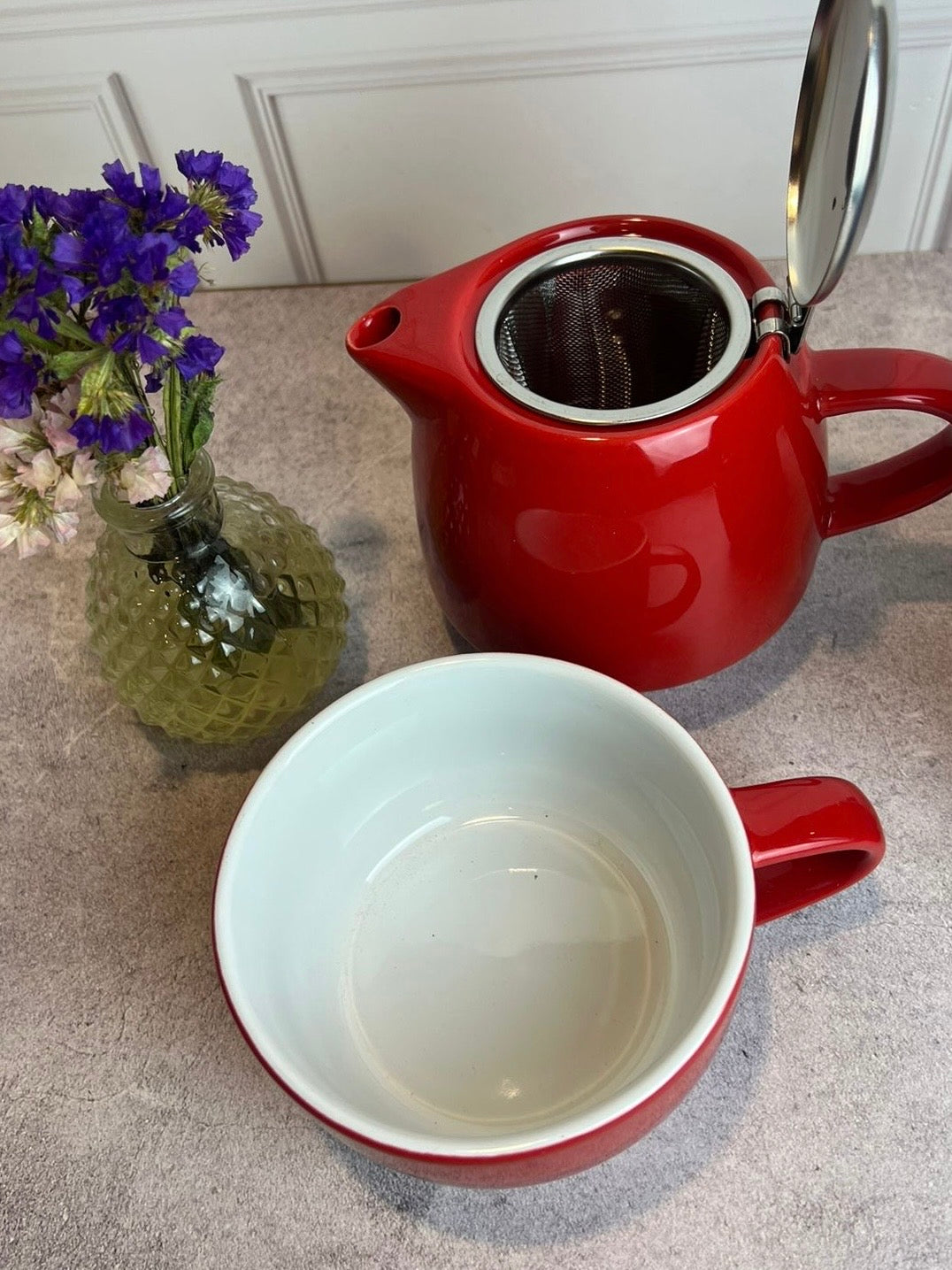 Tetera Pequeña con Taza • “Taza para Uno” | Con Infusor Integrado