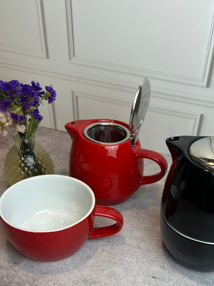 Tetera Pequeña con Taza • “Taza para Uno” | Con Infusor Integrado