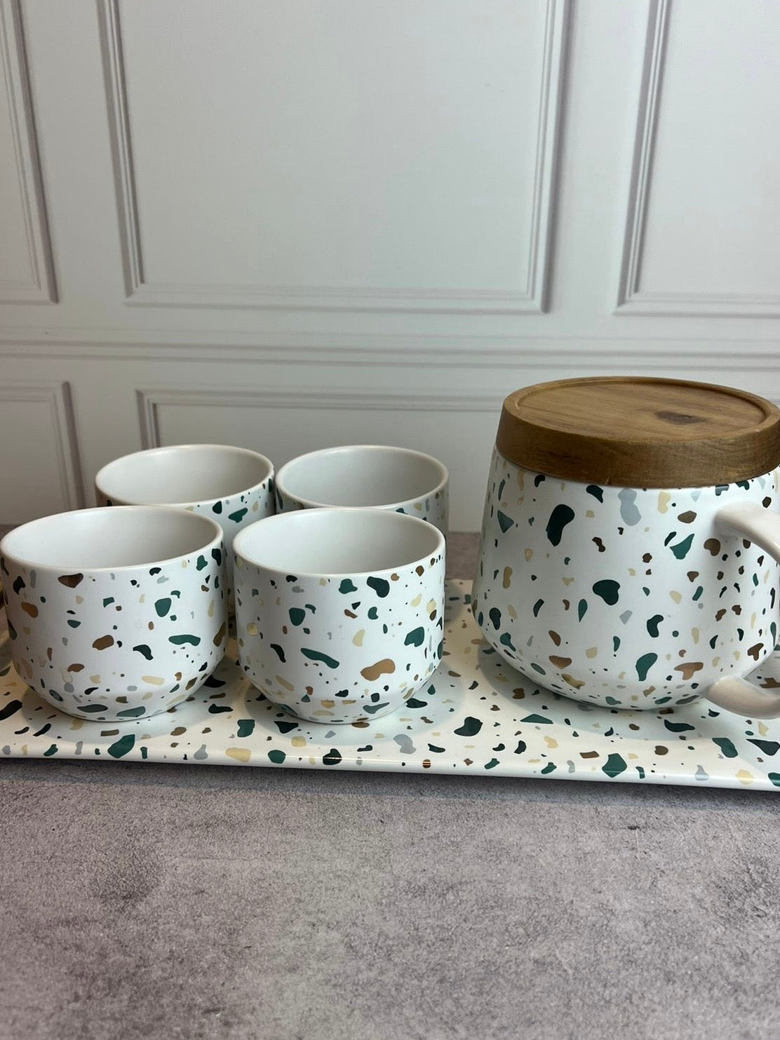 TETERA CERÁMICA MOSAICO 4 tazas