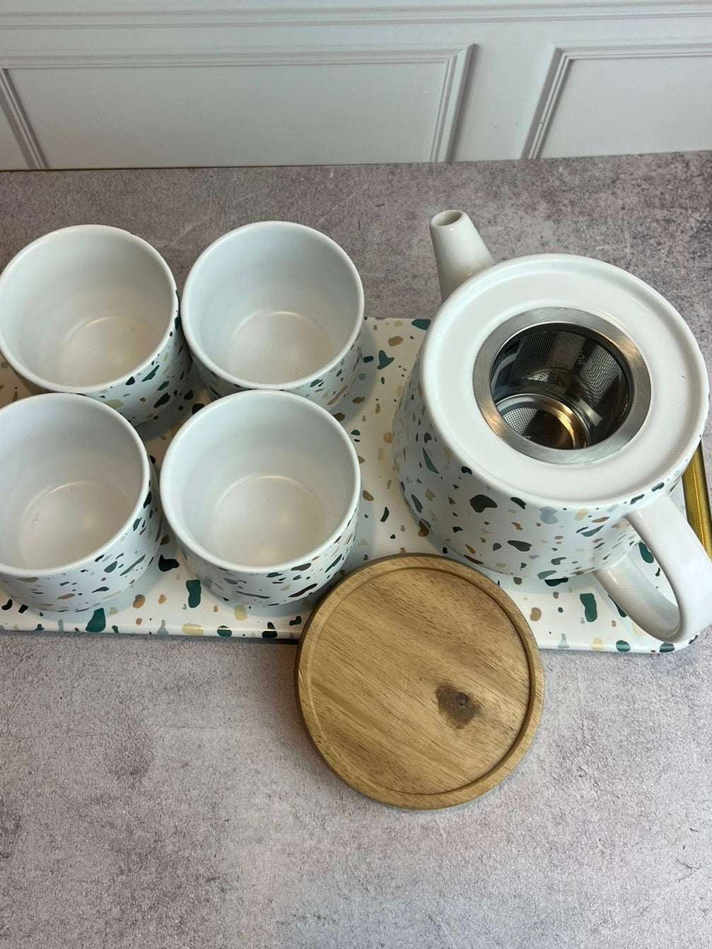 Tetera Pequeña con Taza • “Taza para Uno” | Con Infusor Integrado