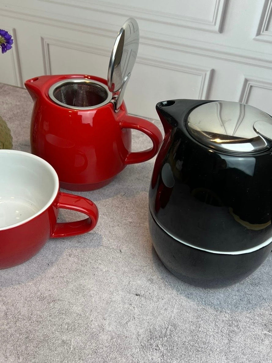 Tetera Pequeña con Taza • “Taza para Uno” | Con Infusor Integrado