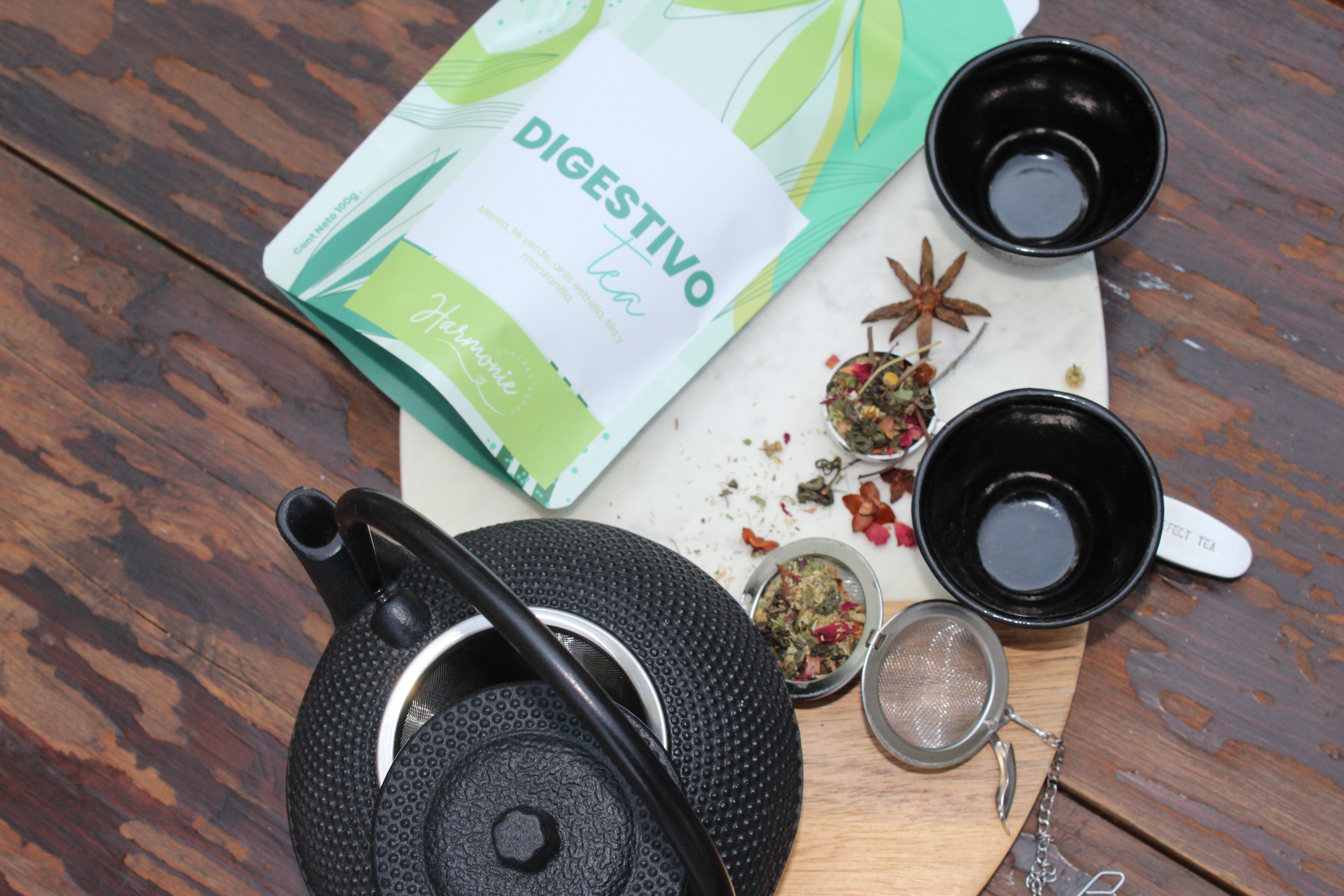 KIT TETERA Y TÉ DIGESTIVO