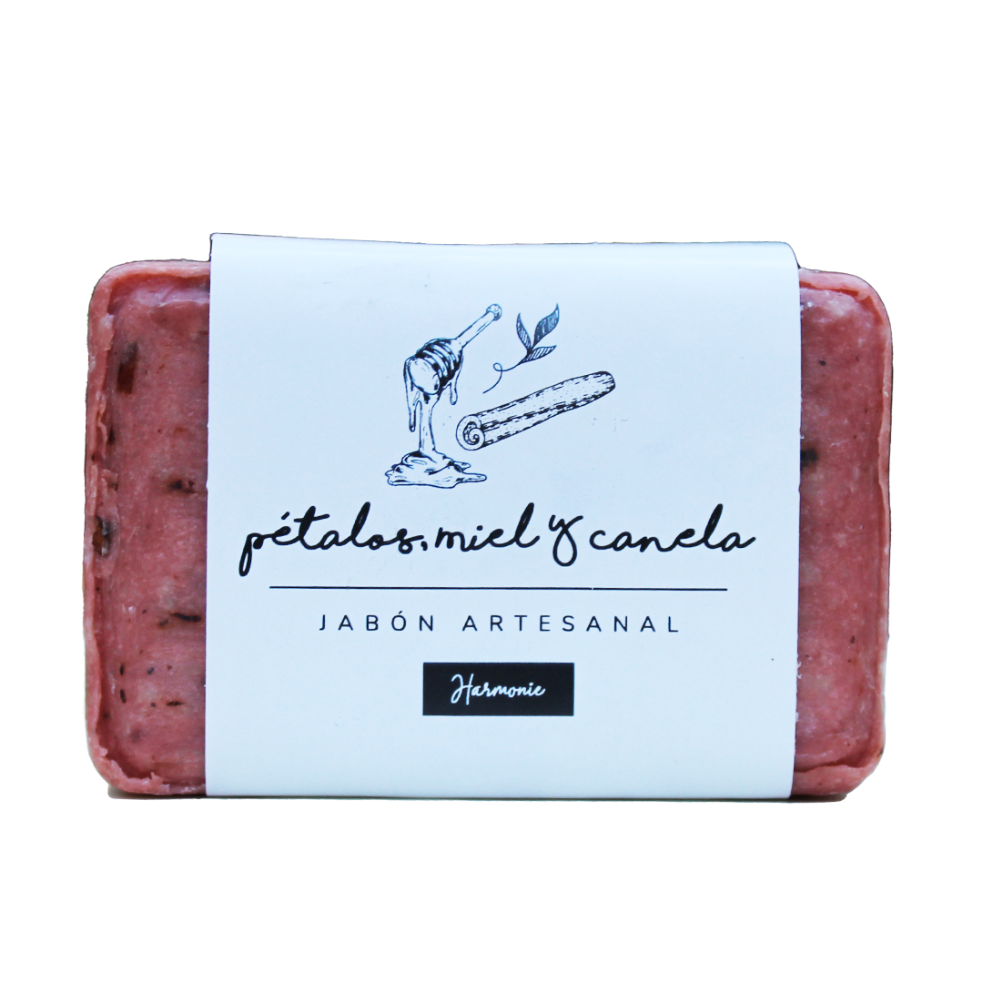 JABÓN PÉTALOS, MIEL Y CANELA