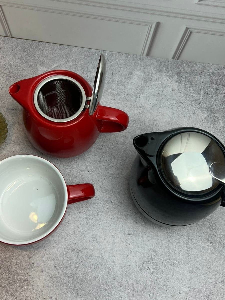 Tetera Pequeña con Taza • “Taza para Uno” | Con Infusor Integrado