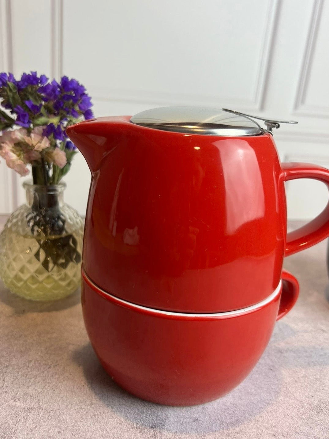 Tetera Pequeña con Taza • “Taza para Uno” | Con Infusor Integrado