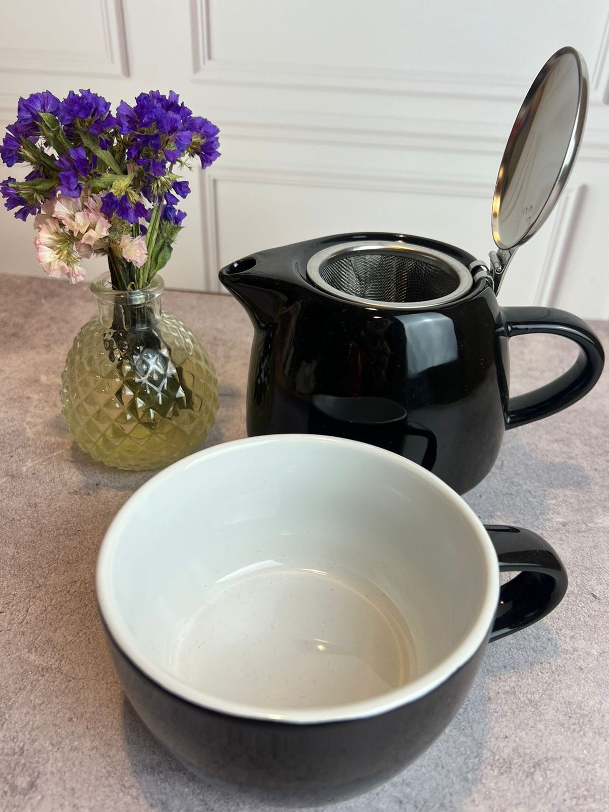 Tetera Pequeña con Taza • “Taza para Uno” | Con Infusor Integrado